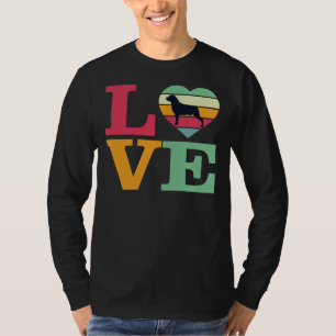 I Love My Rottweiler  Rottweiler Owner   Dog Lover T-Shirt