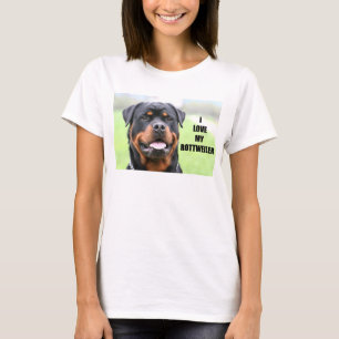 I Love my Rottweiler T-Shirt