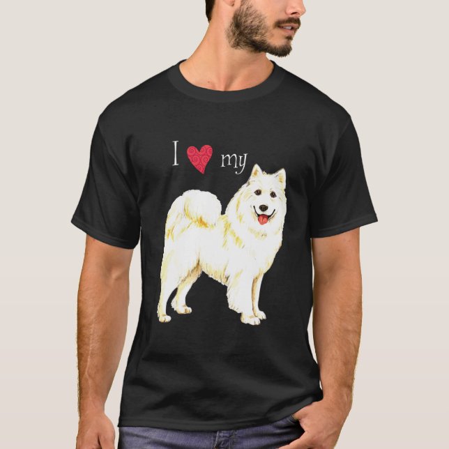 I Love my Samoyed T-Shirt (Front)