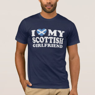 I Love My Scottish Girlfriend T-Shirt