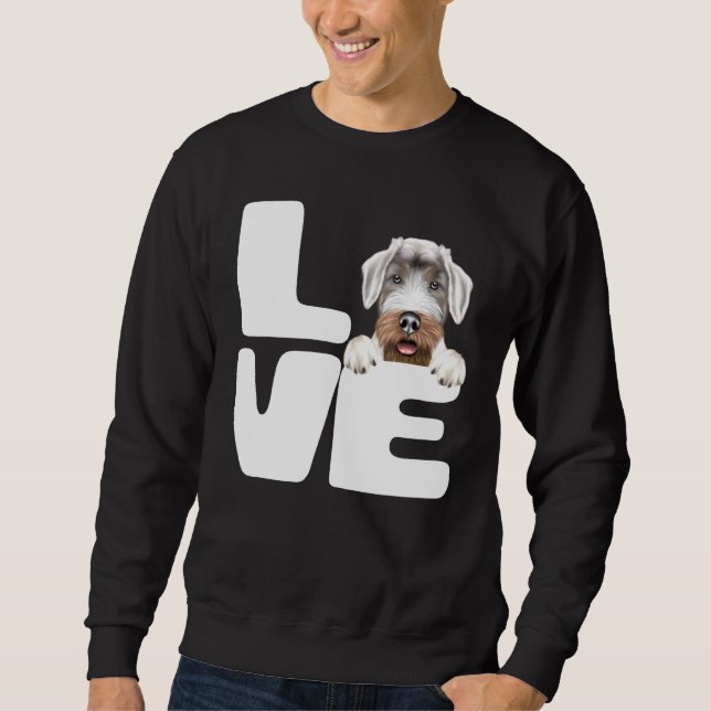 I Love My Sealyham Terrier Dog Sweatshirt (Front)