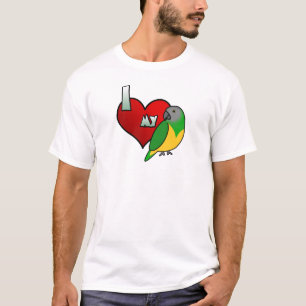 I Love my Senegal Parrot T-Shirt