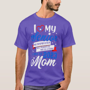 I Love My Senior 2023 Class of 2023 Graduate T-Shirt