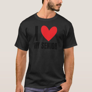 I Love My Senior Older People Grandpa Grandma T-Shirt