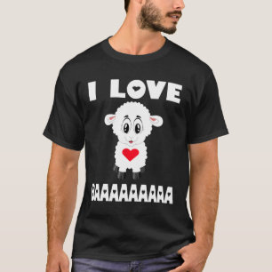I Love My Sheep Lamb Lover T-Shirt