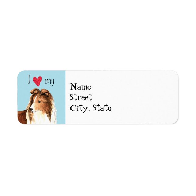 I Love my Sheltie (Front)