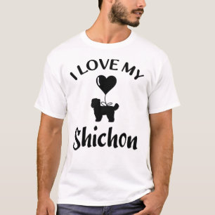 I Love My Shichon T-Shirt