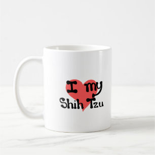 I Love My Shih Tzu Coffee Mug