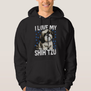 I Love My Shih Tzu Hoodie