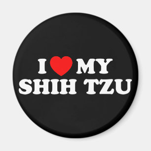 I Love my Shih Tzu Magnet