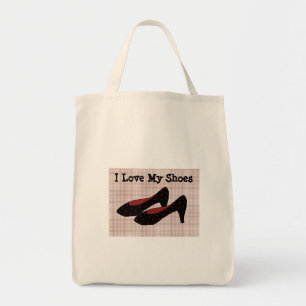 I Love My Shoes Tote Bag