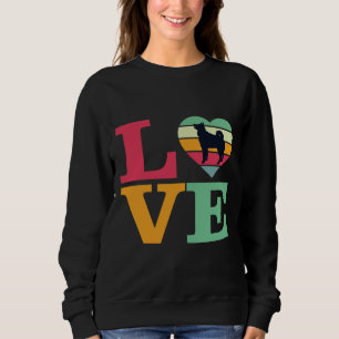 I Love My Siberian Husky Siberian Husky Owner D Sweatshirt