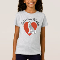 I love my Siberian Husky! T-Shirt