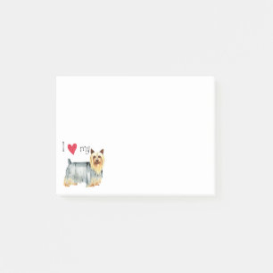 I Love my Silky Terrier Post-it Notes