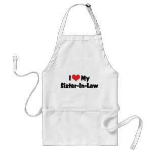 I Love My Sister-In-Law Standard Apron
