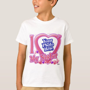 I Love My Sister pink/purple - photo T-Shirt