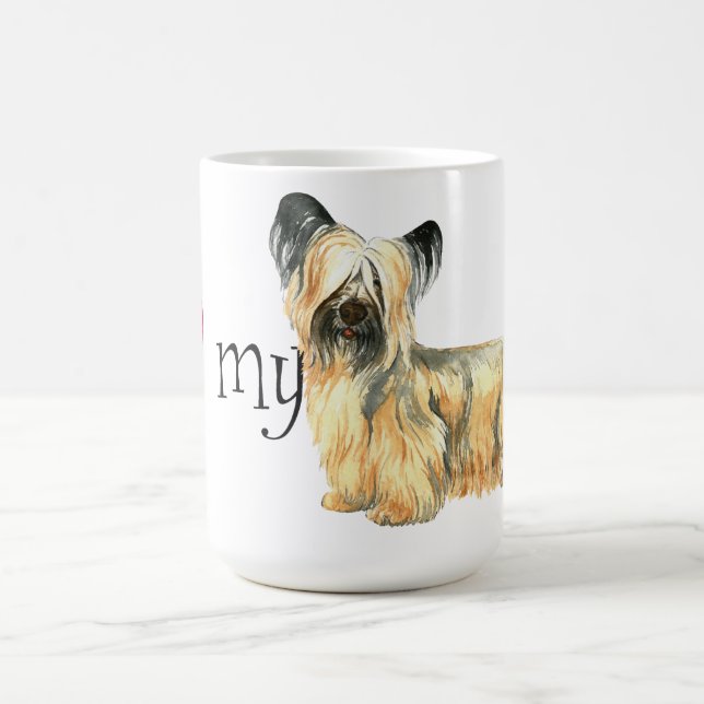 I Love my Skye Terrier Coffee Mug (Center)