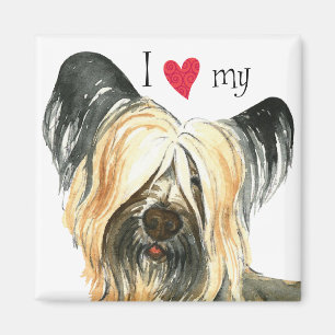 I Love my Skye Terrier Magnet