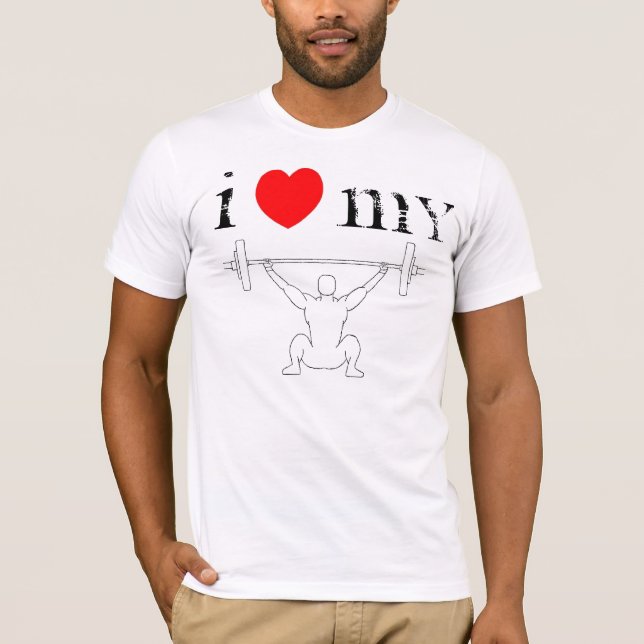 I love my snatch tee (Front)