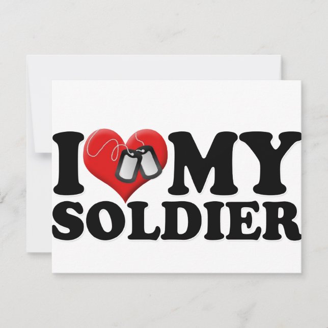 I Love My Soldier (Front)