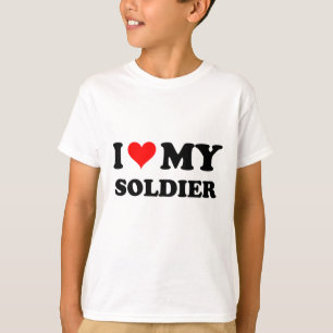 I Love My Soldier T-Shirt
