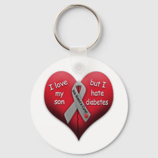 I love my son but Hate Diabetes Key Ring
