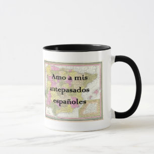 I Love My Spanish Ancestors   Custom Mug