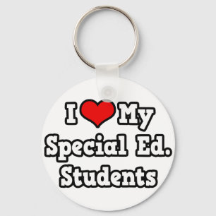 I Love My Special Ed. Students Key Ring