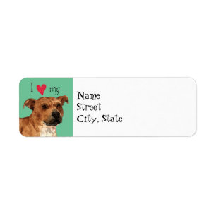 I Love my Staffordshire Bull Terrier