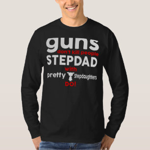 I Love My Stepkids Stepdad For Men Father Day T-Shirt