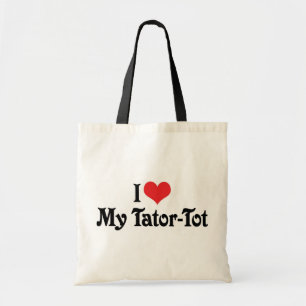 I Love My Tator-Tot Tote Bag