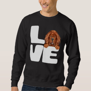 I Love My Tibetan Mastiff Dog Sweatshirt