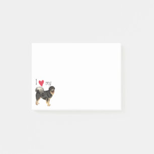 I Love my Tibetan Mastiff Post-it Notes