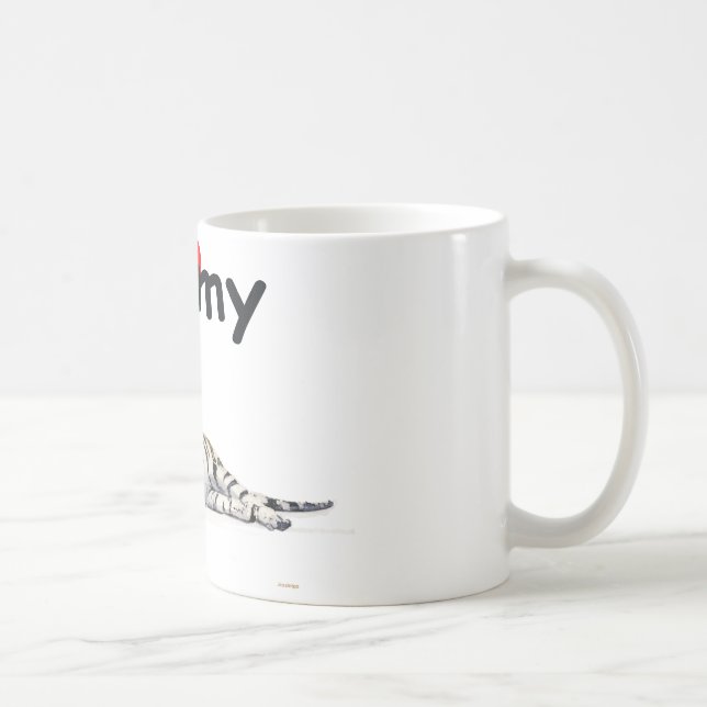 I love my Tiger (for light) Coffee Mug (Right)