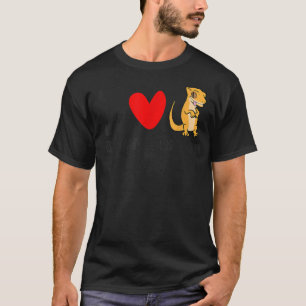I Love My Tiny Dragon Reptile Pet Crested Gecko T- T-Shirt