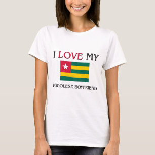 I Love My Togolese Boyfriend T-Shirt
