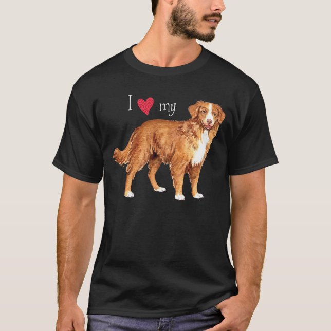 I Love my Toller T-Shirt (Front)