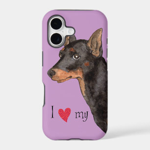 I Love my Toy Manchester Terrier