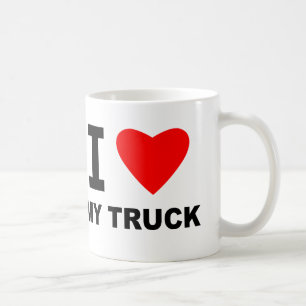 I Love My Truck Coffee Mug