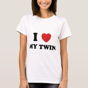 I Love My Twin T-Shirt