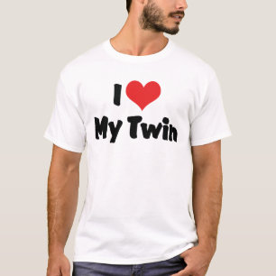 I Love My Twin T-Shirt