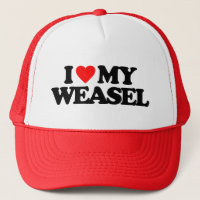 I LOVE MY WEASEL