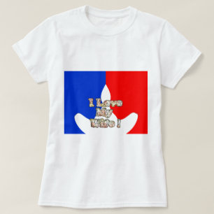 "I Love My Wife" Art Print T-Shirt