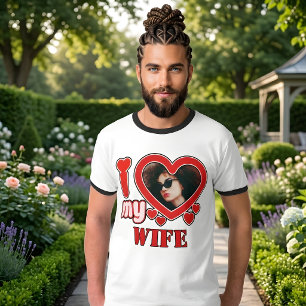 I Love My Wife Personalised T-Shirt