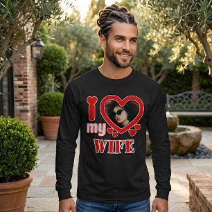 I Love My Wife Personalised T-Shirt