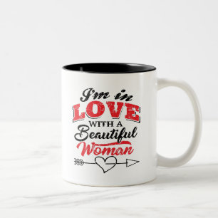 I Love My Wife Two-Tone Coffee Mug