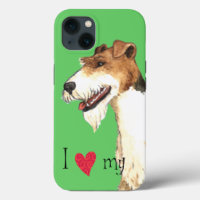 I Love my Wire Fox Terrier