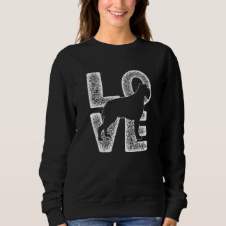 I Love My Wirehaired Pointing Griffon Dog Theme De Sweatshirt