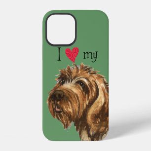 I Love my Wirehaired Pointing Griffon iPhone 12 Case