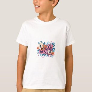 I Love My Work Bestie Work Bestie Gift Classic T-Shirt